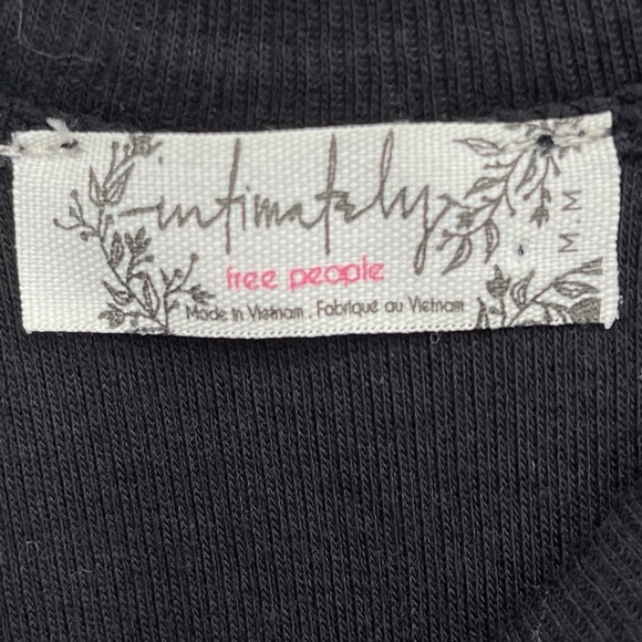 Intimately Free People Ribbed Tank Ruffle Back - Picture 4 of 9